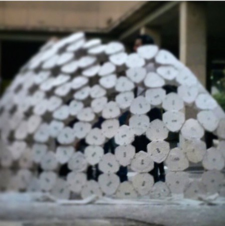 Oriental Geodesic Dome (Generative Algorithm)